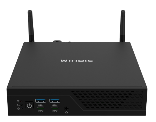 IRBIS Smartdesk, Mini (uSFF) i3-12100 (4C/8T - 3,3Ghz), 1x8GB DDR4 3200, 256GB SSD M.2 NVME, Intel UHD Graphics, NoDVD, WiFi6, BT, Vesa mount, NO_OS, 3YR