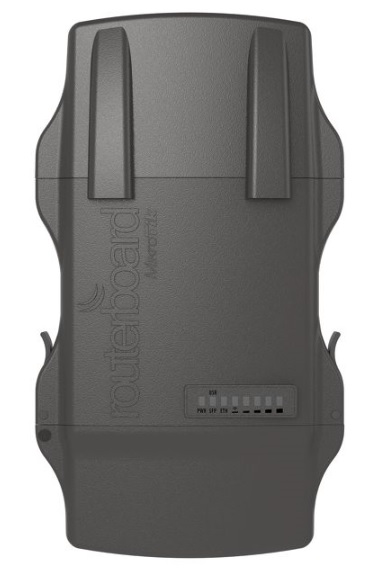 MikroTik NetMetal 5 (720MHz CPU, 128MB RAM, 1xGigabit LAN, 1xSFP cage, 1xUSB, 1xminiPCI-e, built-in 5Ghz 802.11ac 2x2 wireless with two RP-SMA connectors, RouterOS L4, outdoor enclosure, POE, PSU, pol