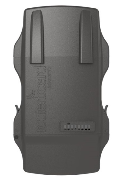 MikroTik NetMetal 5SHP (720MHz CPU, 128MB RAM, 1xGigabit LAN, 1xSFP cage, 1xUSB, built-in 5Ghz 802.11ac 2x2 dual chain Super High Power wireless with two RP-SMA connectors, RouterOS L4, outdoor enclos