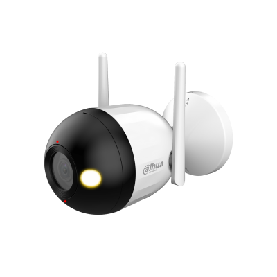 DAHUA Уличная цилиндрическая IP-видеокамера с ИК-подсветкой до 30м и LED-подсветкой до 30м и Wi-Fi 4Мп; 1/3” CMOS; объектив 2.8мм; чувствительность 0.005лк@F1.6; сжатие: H.265+, H.265, H.264+, H.264,