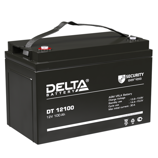 Delta Аккумуляторная батарея для ИБП DT 12100 (12V/100Ah)