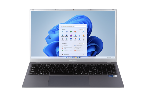 IRBIS 17NBP4502 17.3" FHD (1920x1080) IPS 300cd,Core i7-1255U,16Gb DDR4-3200(1),1Tb SSD,Wi-Fi 6+BT 5,76Wh,Kbd Backlit,FPS,TPM 2.0,2.2kg,Grey,1y warranty,Win11Pro
