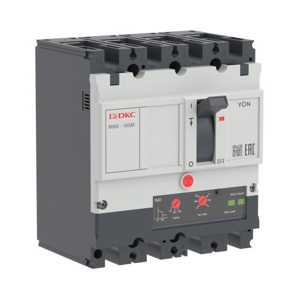 Авт. выкл. YON pro MNX160M 3N 160A 100kA при AC415V расц. TMD
