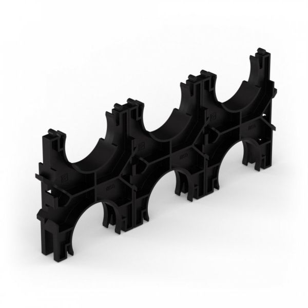 Кластер для двустенных труб d50 мм, тройной, двухсторонний (60 шт/кор) Кластер для двустенных труб d50 мм, тройной, двухсторонний (60 шт/кор)