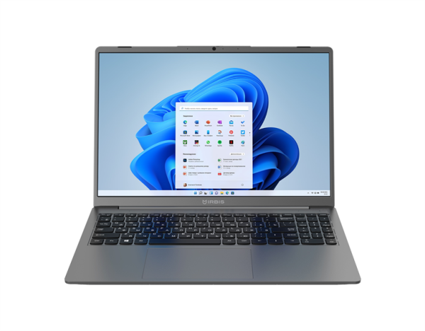 IRBIS Blizzard 16NBC1502 AMD Ryzen R5 5625U 2.30 GHz, 15.9" 2,5k IPS 2560X1600 , 16GB sodimm +512GB SSD, Wifi5,  Front camera 2Mpix/5300mha battery,WIN11 PRO/METAL/Silver/1.8Kg