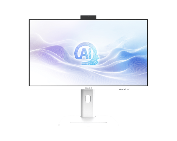 MSI Modern AM273QP AI AiO 27" WQHD (2560x1440)IPS AG Non-touch, Core Ultra 7 155U (1.7GHz), 16Gb DDR5(2*8GB), 1TB SSD M.2, Intel UHD, WiFi, BT, camera, WirelessKB&mouse Eng/Rus, No OS,1y,White