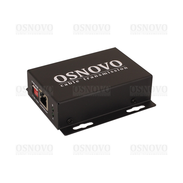 OSNOVO E-PoE/1A PoE удлинитель 10M/100M Fast Ethernet на 400м (до 30W). Увеличение расстояния передачи данных + питание на 100м (В режиме "S" - до 400м). Совместим с оборудованием PoE IEEE 802.3af/at.