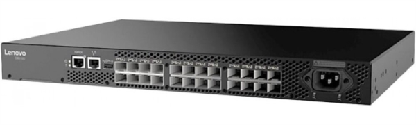 Lenovo ThinkSystem DB610S Rack 1U,24x16Gb SWL SFP,1 PS,24 ports licensed, Rail kit Lenovo ThinkSystem DB610S Rack 1U,24x16Gb SWL SFP,1 PS,24 ports licensed, Rail kit
