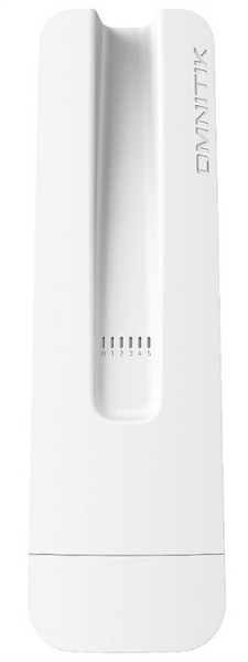 MikroTik OmniTIK 5 POE ac with 2 x 7.5dBi integrated 5GHz Omni antennas, High Gain Dual Chain 802.11an/ac wireless, 720MHz CPU, 128MB RAM, 5xGigabit LAN (4 with POE -OUT), POE, PSU, pole mount, Router