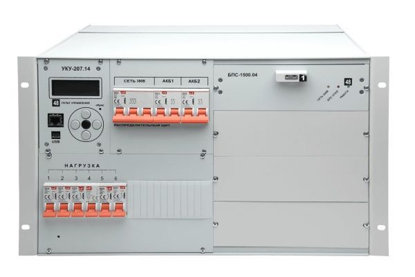 ИБП ИБЭП-220(380)/24B-120A-1/4(1000)-6U-LAN ИБП ИБЭП-220(380)/24B-120A-1/4(1000)-6U-LAN