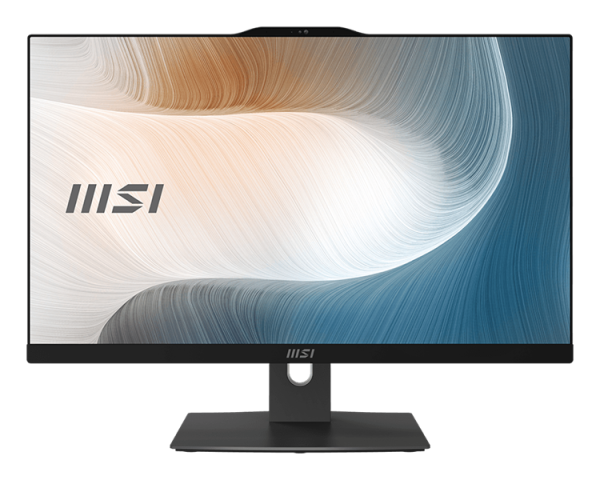 MSI Modern AM242P 1M AiO 23,8" FHD (1920x1080)IPS AG Non-touch,Core i7-150U (1.8GHz),16Gb DDR5(2*8GB),512GB SSD M.2, Intel UHD, WiFi,BT, camera,WirelessKB&mouse Eng/Rus, No OS,1y,Black