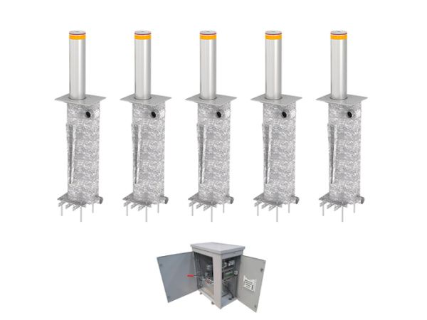 TBD 220H600 KIT (5 Bollards)