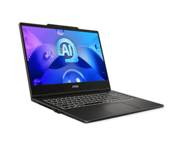 MSI VenturePro 15 AI A1UDXG-006XRU Ultra5 125H 15,6" FHD (1920 x 1080)144Hz DDR5 16GB (8GB*2),512GB SSD, NV RTX 3050 (6GB GDDR6),55.2Whr,1,9kg,1y,Dos,Solid Gray
