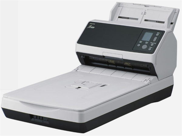 Ricoh scanner fi-8290 Сканер уровня отдела, 90 стр/мин, 180 изобр/мин, А4, двустороннее устройство АПД и планшетный блок, USB 3.2, светодиодная подсветка.