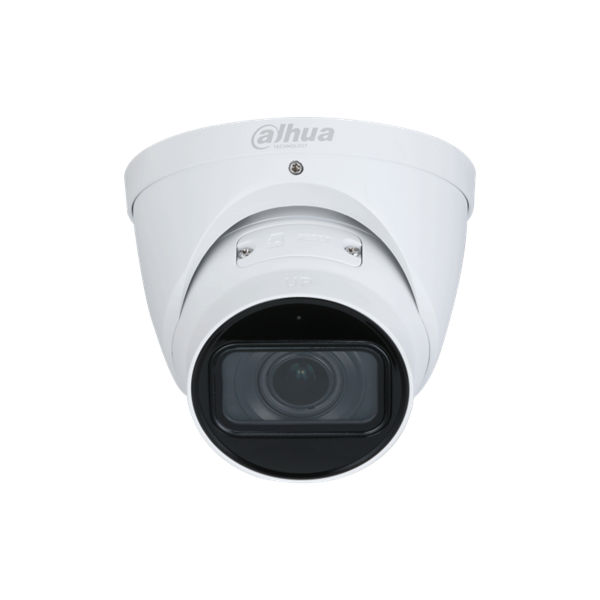 DAHUA Уличная купольная IP-видеокамера с ИИ2Мп; 1/2.8” CMOS; моторизованный объектив 2.7~13.5мм; механический ИК-фильтр; WDR(120дБ); чувствительность 0.002лк@F1.5; сжатие: H.265+, H.265, H.264+, H.26
