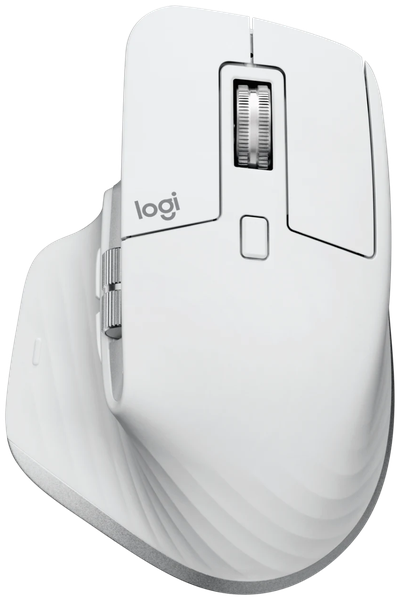 Logitech Wireless MX Master 3S Mouse, PALE GREY, [910-006560]