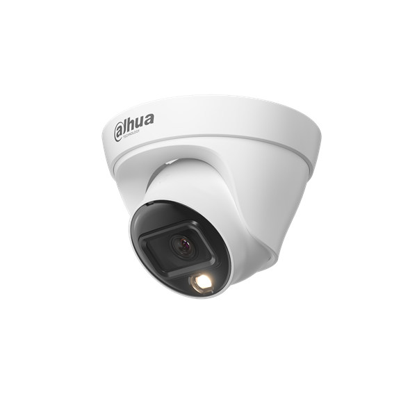 DAHUA Уличная купольная IP-видеокамера с LED-подсветкой до 30м 2Мп; 1/2.8” CMOS; объектив 2.8мм; чувствительность 0.005лк@F1.6; сжатие: H.265+, H.265, H.264+, H.264, MJPEG; 2 потока до 2Мп@25к/с; виде