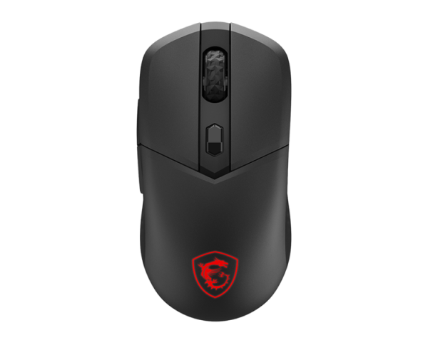 Mouse MSI VERSA 300, Wireless, 60g, DPI 8000, Symmetrical design, black