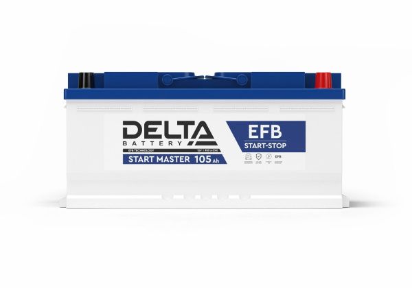 DELTA START MASTER 105 Ah EFB