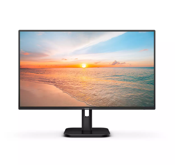 23,8" Philips 24E1N1100A 1920x1080, WLED, 16:9, IPS, 250cd, 1300:1, MID, 4ms, 178/178, VGA, HDMI, 100Hz, Speakers, Tilt, Внеш, VESA, Black, 3y
