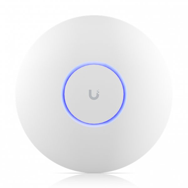 Ubiquiti Ceiling-mounted WiFi 7 AP with 6 spatial streams and 6 GHz support for interference-free WiFi in demanding, large-scale environment