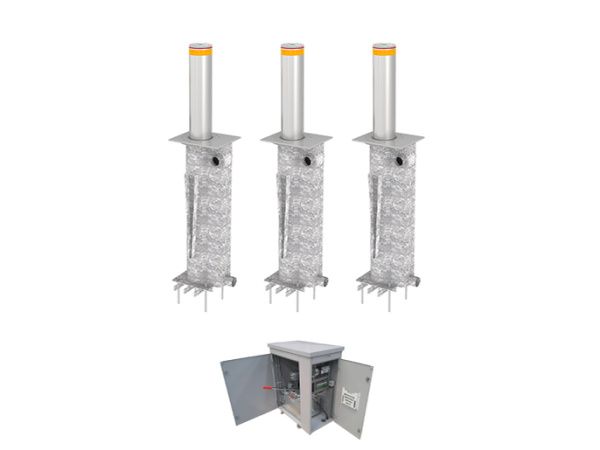 TBD 220H600 KIT (3 Bollards)