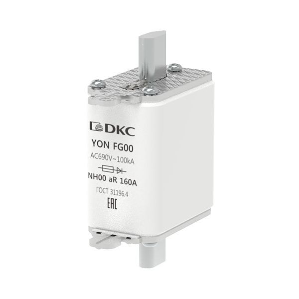 Предохранитель YON ножевого типа FG00 160А 690V характеристика aR