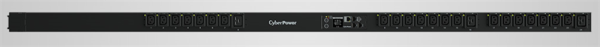 CyberPower PDU PDU41404 Switched, 0U type, 16Amp, plug IEC 309 16A, (21) IEC 320 C13 (3) IEC 320 C19