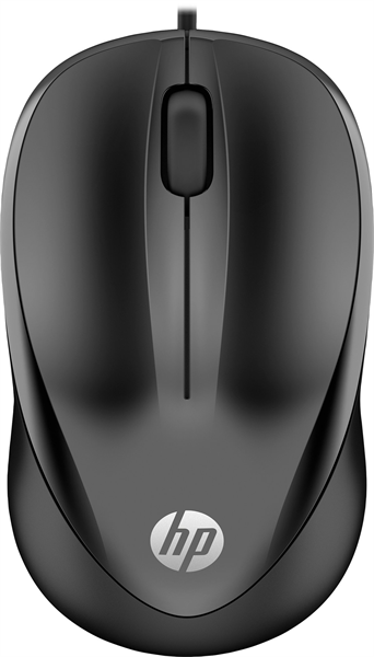 Mouse HP Wired Mouse 1000 (Black) cons
