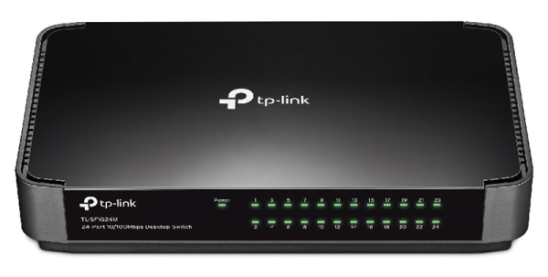 TP-Link TL-SF1024M,24-Port 10/100 Mbps Desktop Switch