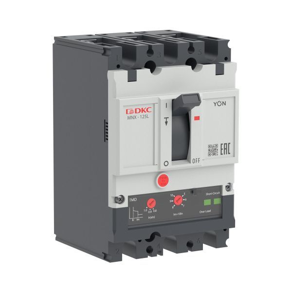Авт. выкл. YON pro MNX125L 3P 100A 70kA при AC415V расц. TMD