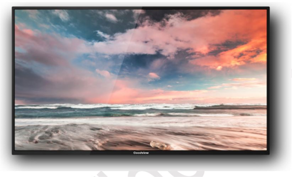 GoodView 55" AD display, 600cd/m2, 16/7, FHD