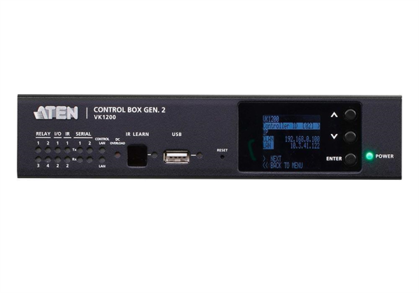ATEN Compact Control Box Gen. 2 with Dual LAN (2 key)