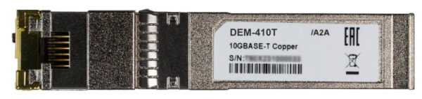 D-Link SFP+ Transceiver, 10GBase-T, RJ45, 30M