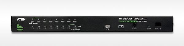 16-Port PS/2-USB VGA KVM-оборудование Switch with Daisy-Chain Port and USB Peripheral Support 16-Port PS/2-USB VGA KVM-оборудование Switch with Daisy-Chain Port and USB Peripheral Support