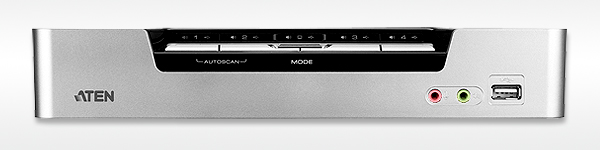 ATEN 4-Port USB HDMI/Audio KVMP™ Switch