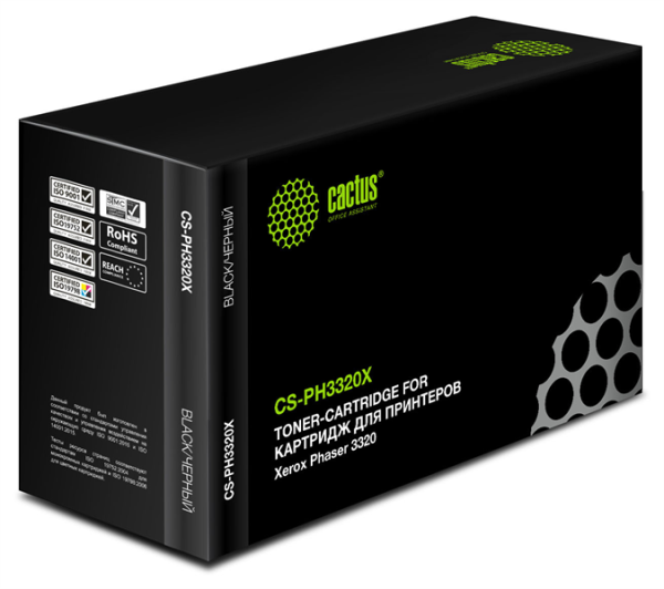 Cactus CS-PH3320X 106R02306 черный (11000стр.) для Xerox Phaser 3320