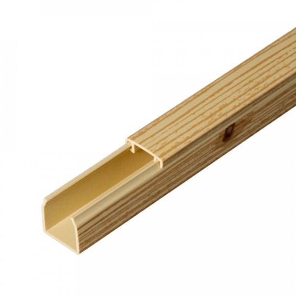 Кабель-канал сосна 2-й замок 12х12 мм (120м/уп)