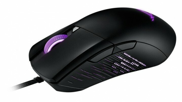 ASUS ROG GLADIUS III, 79g, Wired, 19K DPI Sensor, 6 programmable buttons & scroll wheel, Black