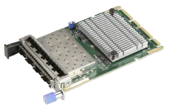 Supermicro AOC-ATG-i4SM AIOM Quad-Port 10GbE SFP+,based on Intel XL710-BM1