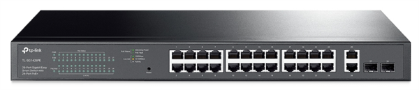 TP-Link TL-SG1428PE, 28-Port Gigabit Easy Smart Switch with 24-Port PoE+