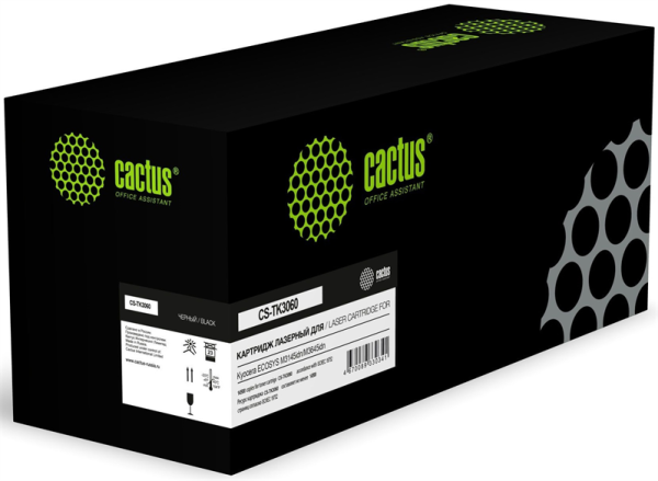 Cactus CS-TK3060 TK-3060 черный (14500стр.) для Kyocera Ecosys M3145idn/M3645idn