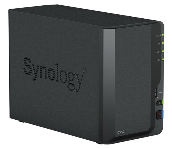 Synology QC 1,7GhzCPU/2Gb/RAID0,1/upto 2HP HDD SATA(3.5')/2xUSB3.2, 1xUSB2.0/1xGbE/iSCSI/2xIPcam(up to 20)/1xPS repl DS218 1YW Synology QC 1,7GhzCPU/2Gb/RAID0,1/upto 2HP HDD SATA(3.5')/2xUSB3.2, 1xUSB2.0/1xGbE/iSCSI/2xIPcam(up to 20)/1xPS repl DS218 1YW