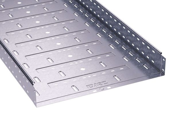 Лоток перфорированный 600х100 L 3000, цинк-ламельный