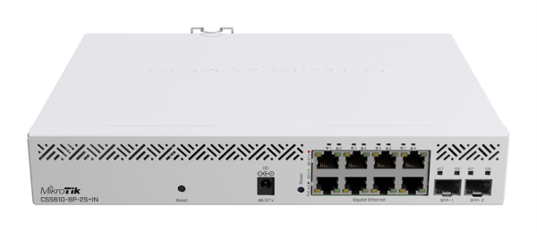 MikroTik Cloud Smart Switch CSS610-8P-2S+IN