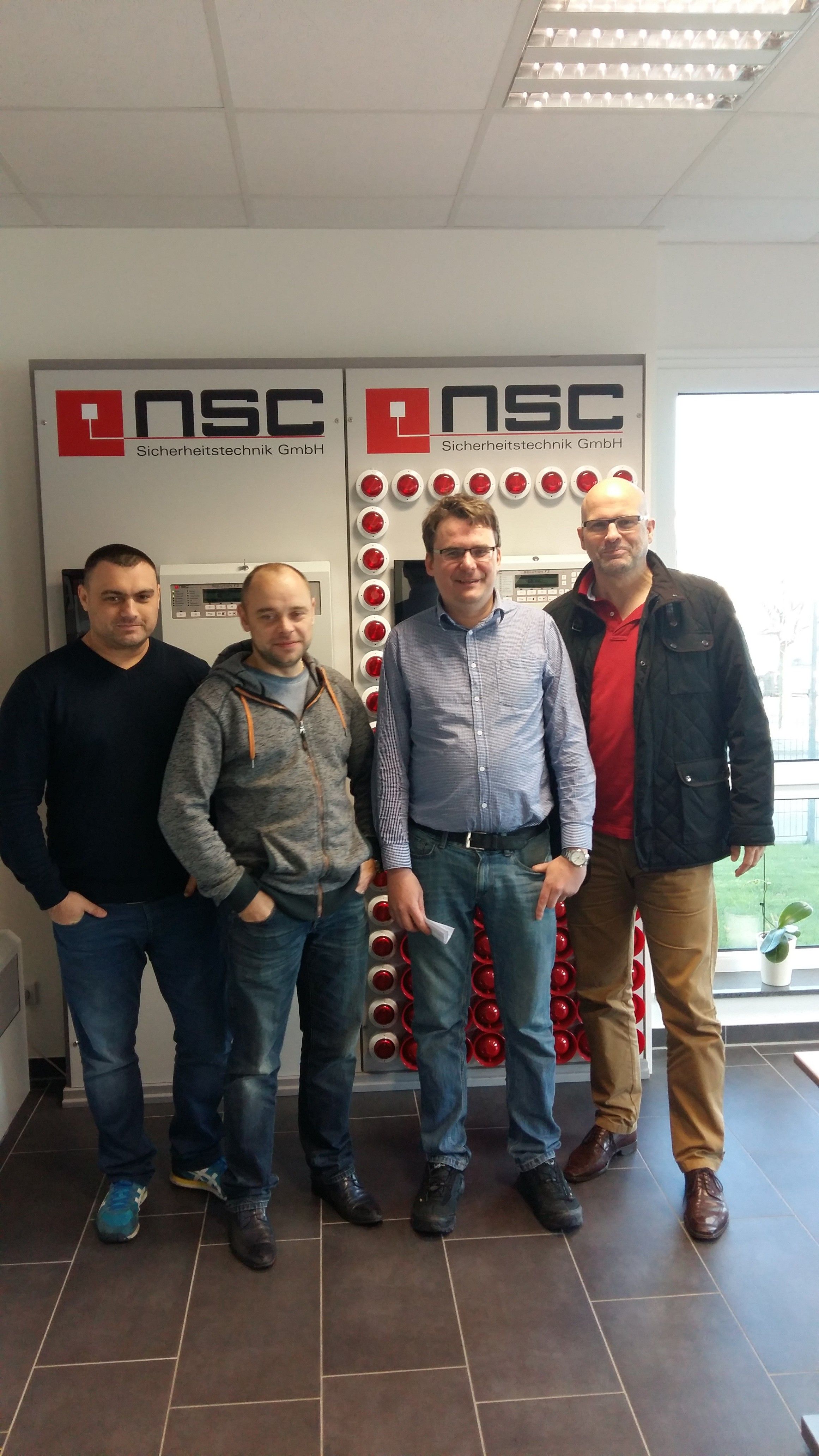 Специалисты "Альянс групп" прошли обучение в тренинг-центре NSC Sicherheitstechnik GmbH.
