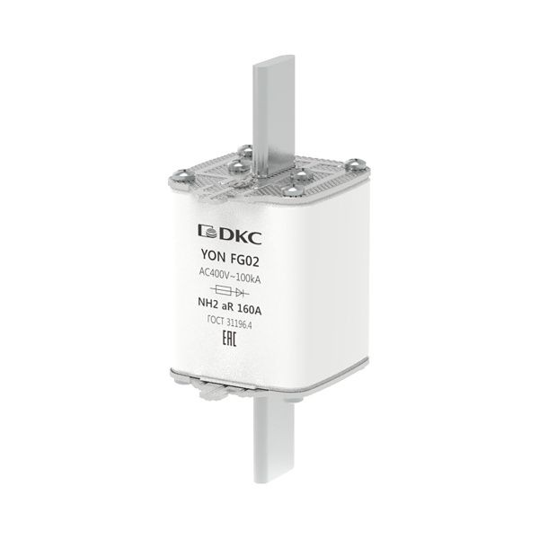 Предохранитель YON ножевого типа FG2 160А 400V характеристика aR