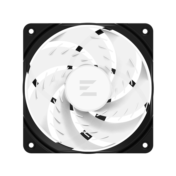 ZALMAN ZM-AF120R ARGB BLACK, REVERSE, 120x120x25mm, 4-PIN PWM, 800-1500 RPM, 24,3 DBA MAX, HYDRO BEARING