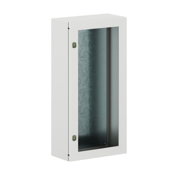 Корпус навесной уличный ST Outdoor с М/П с прозрачной дверью ВxШxГ 1200x600x300 мм, IP66