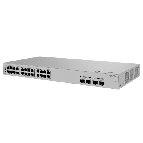 HUAWEI eKit S220S-24LP4JX (L2, 24*10/100/1000BASE-T ports (195 W PoE+), 2*10GE SFP+ ports, 2*2.5GE SFP ports, built-in AC power) HUAWEI eKit S220S-24LP4JX (L2, 24*10/100/1000BASE-T ports (195 W PoE+), 2*10GE SFP+ ports, 2*2.5GE SFP ports, built-in AC power)